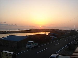 Sunrise in Ōma