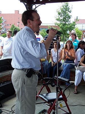 Todd Portune at Turnaround Ohio rally