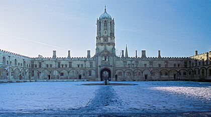 Tom Quad, Christ Church 2004-01-21