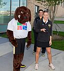 True Grit at the opening of the Performing Arts & Humanities Building