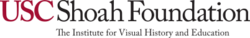 USC Shoah Foundation horizontal logo.svg