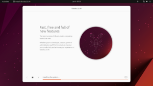 Ubuntu 23.04 install screen