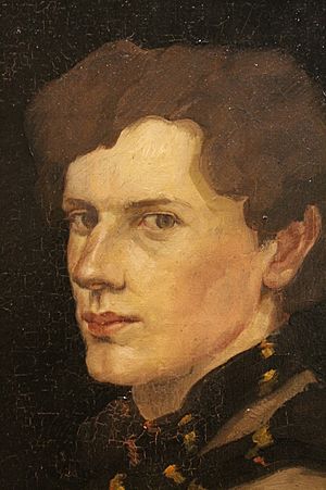 William McCance (self-portrait 1916)