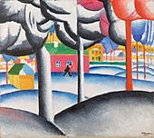 Winter Landscape (Malevich, 1930)
