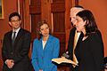 Wultz Family with Reps. Eric Cantor and Debbie Wasserman Schultz