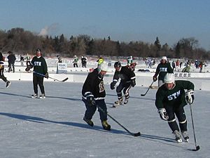 09 MN pond hockey