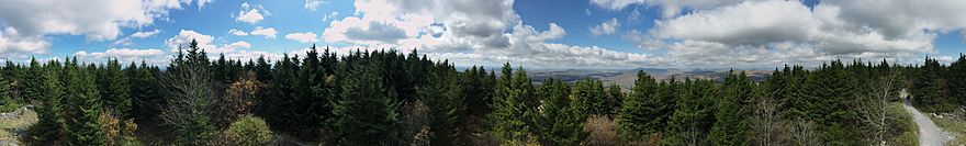 Spruce Knob view