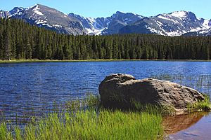 A459, Rocky Mountain National Park, Colorado, USA, Bierstadt Lake, 2016