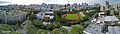 Aerial panoramic sweep of Toa Payoh Stadium and its surrounds