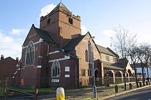 All Souls Church, Wenlock Road Nelson Road junction (geograph 3221091).jpg