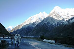 Badrinath landscape