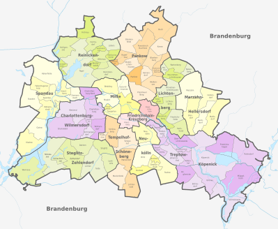 Berlin, administrative divisions (+districts +boroughs -pop) - de - colored