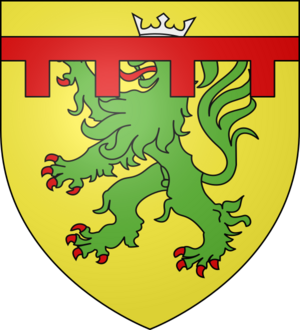 Blason ville fr Fauguernon (Calvados)