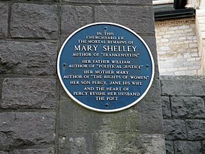 Blue plaque for Mary Shelley and her family - geograph.org.uk - 967531