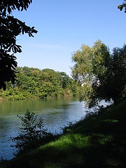 The Mar river in Noisy-le-Grand