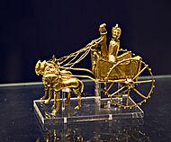 Britishmuseumoxustreasuregoldchariotmodel