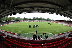 Broadhurst Park from Main Stand by Mark Lee