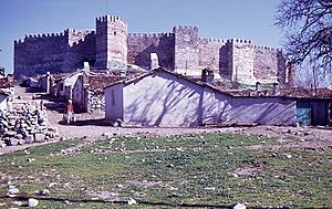 Citadelle et village de Selçuk en 1970
