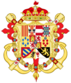 Coat of Arms of Antonio Pascual, Infante of Spain
