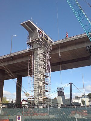 Column Of New Newmarket Viaduct