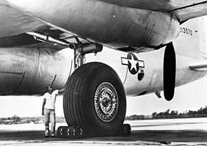 Convair XB-36 main landing gear detail 061128-F-1234S-028