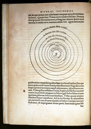 Copernicus's heliocentric model