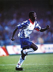 Coppa UEFA 1992-93 - Napoli vs PSG - George Weah