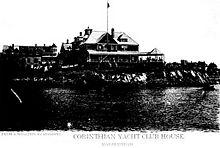 Corinthian Yacht Club House Marblehead c 1894