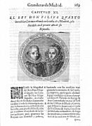 Courbes-felipe IV e Isabel-1622