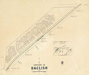 Daglish 1925 townsite map cropped