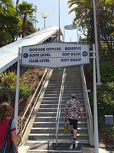 Dodger Stadium stairs 2015-10-04