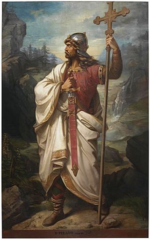 Don Pelayo, rey de Asturias (Museo del Prado)
