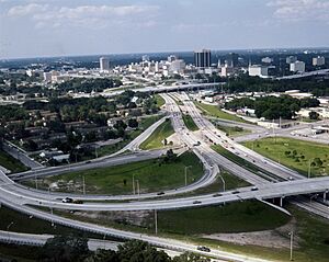 Downtown Orlando looking northeast, 1976