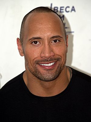 Dwayne Johnson at the 2009 Tribeca Film Festival