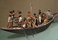 Dynasty 12 Egyptian model boat (Amenemhet I)