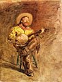 Eakins, Cowboy Singing 1890