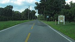 Entering Elk Township along County Route 609