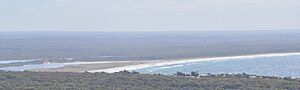 Flinders Bay from the ridge to the west