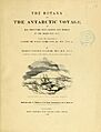 Flora Antarctica title page