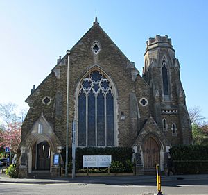 Former Godalming Congregational Church, Bridge Road, Godalming (April 2015) (4)