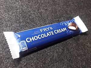Fry's Chocolate Cream Chocolate Bar in current appearence.jpg