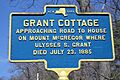 Grant Cottage marker 3