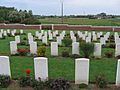 Graves at Fromelles (Pheasant Wood) Miltary Cemetery