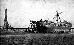 HMS Foudroyant wreck