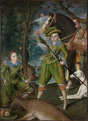Henry Prince of Wales on the Hunting Field Robert Peake