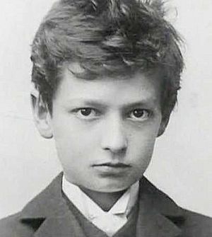 Hermann Oberth in his early years