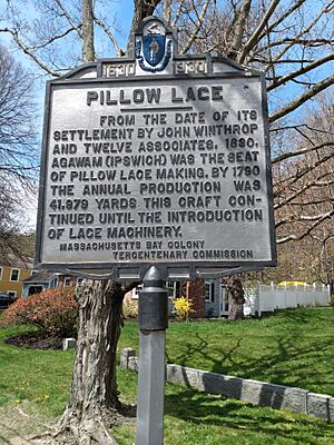 Ipswich Lace Historical Marker