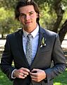 Joel Courtney, Wedding Photo, 18Aug2018