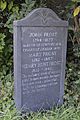John Frost's headstone