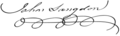 John Langdon Signature